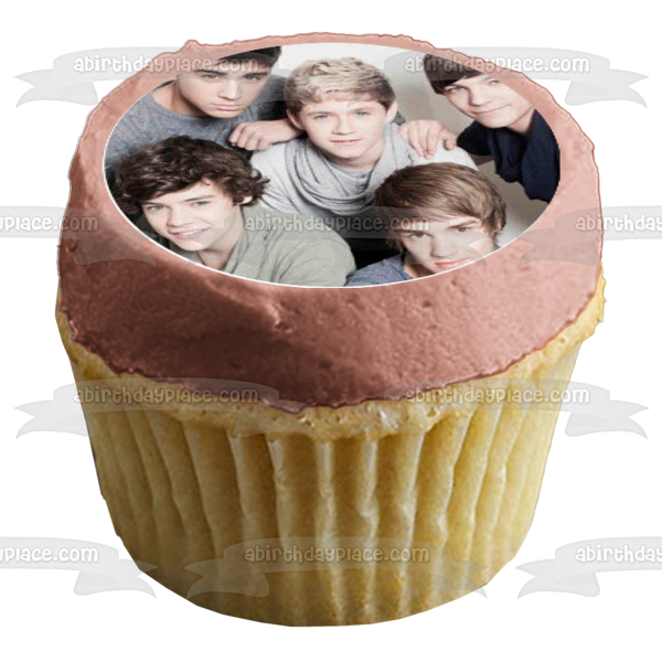 One Direction Music Liam Niall Zayn Louis Harry #2 Edible Cupcake Topper Images ABPID09281
