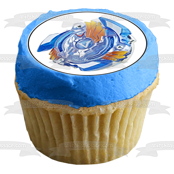 Beyblade Burst Let It Rip Fang Leone Phantom Orion Edible Cupcake Topper Images ABPID14773