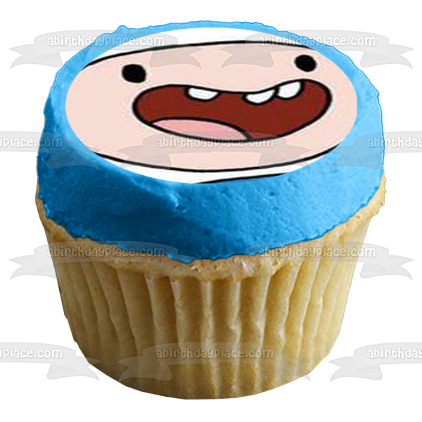 Adventure Time Finn Jake the Dog Princess Bubblegum Ice King Marceline Edible Cupcake Topper Images ABPID14781