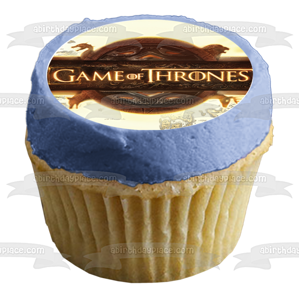 Juego de Tronos Trono de Hierro Bran Stark Jon Stark Daenerys Targaryen Rey Nocturno Tyrion Lannister Melisandre Imágenes comestibles para cupcakes ABPID27619 