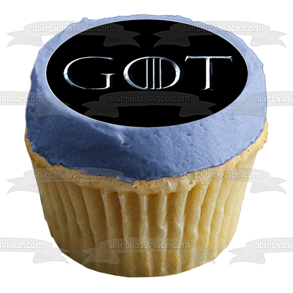 Juego de Tronos Trono de Hierro Bran Stark Jon Stark Daenerys Targaryen Rey Nocturno Tyrion Lannister Melisandre Imágenes comestibles para cupcakes ABPID27619 
