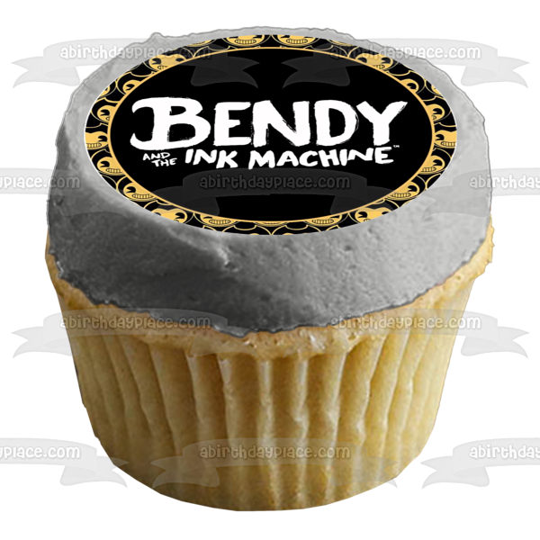 Bendy and the Ink Machine Cupcakes Edible Cupcake Topper Images ABPID50317