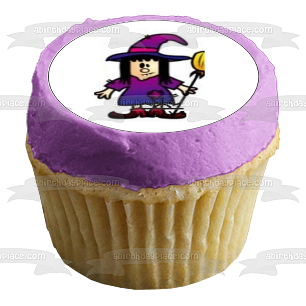 Halloween Cupcake Topper Frankenstein Dracula Witch Edible Cupcake Topper Images ABPID50319