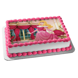 Sleeping Beauty Auroa Edible Cake Topper Image ABPID06295