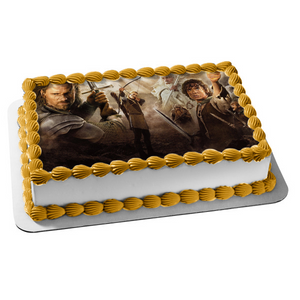 Lord of the Rings the Two Towers Edible Cake Topper Image ABPID03961