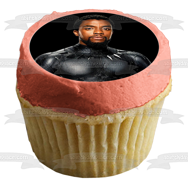 Black Panther Shuri Erik Killmonger Looper Edible Cupcake Topper Images ABPID14822