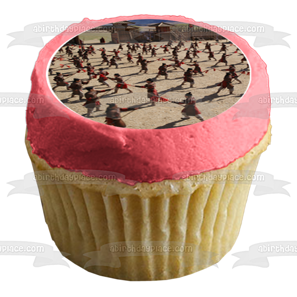 Mulan Movie Edible Cupcake Topper Images