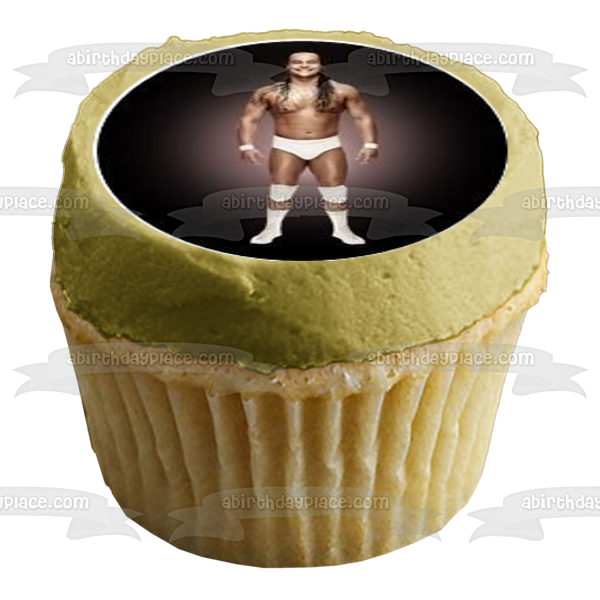WWE Superstars Wrestling Edible Cupcake Topper Images ABPID50500