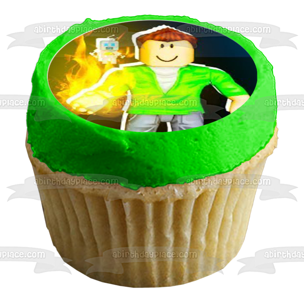 Roblox Assorted Avatar Skins Edible Cupcake Topper Images ABPID14838