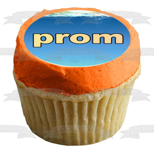 High School Prom Proposal Out of All the Fish In the Sea Will You Go to Prom with Me Assorted Fish Types Salmon Sashimi Sushi Edible Cupcake Topper Images ABPID50852