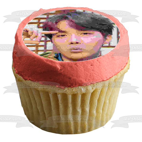 Bts Bangtan Boys K-Pop Jin J-Hope Rm Jungkook Edible Cupcake Topper Images ABPID50377