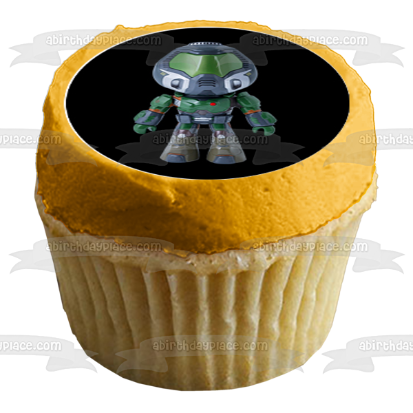 Doom Little Doomguy Arch-Vile 24ct Edible Cupcake Topper Images ABPID51144