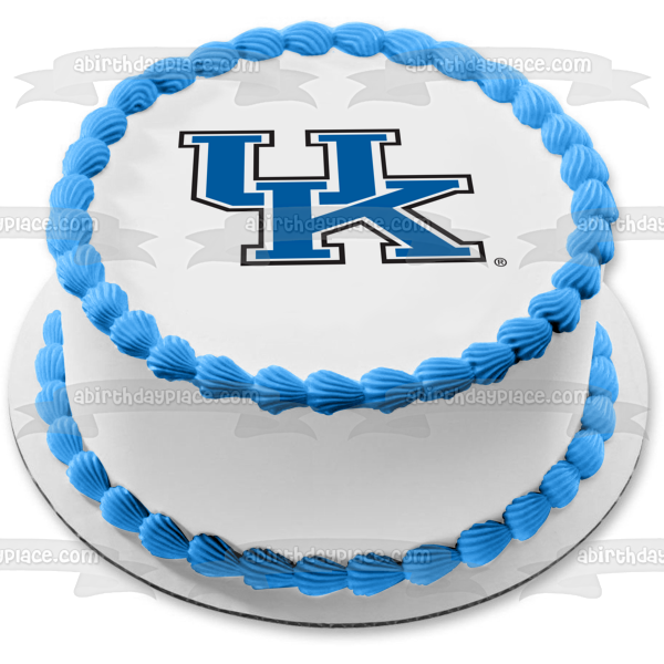 University of Kentucky Wildcats Logo Edible Cake Topper Image ABPID06367