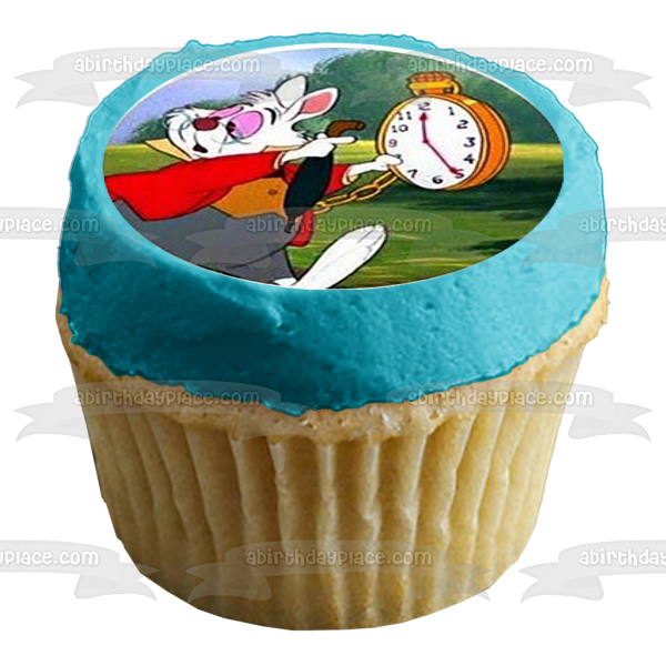 Alice In Wonderland Movie Book Disney Edible Cupcake Topper Images ABPID52213