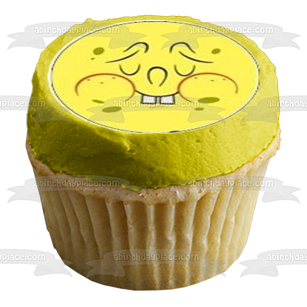SpongeBob SquarePants Edible Cupcake Topper Images ABPID51337