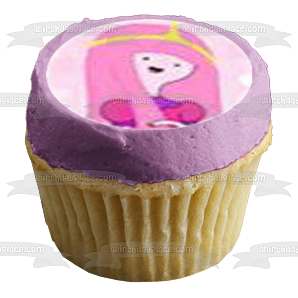 Adventure Time Princess Bubblegum Marceline the Vampire BMO Ice King Finn Jake the Dog Lumpy Space Princes Edible Cupcake Topper Images ABPID51363