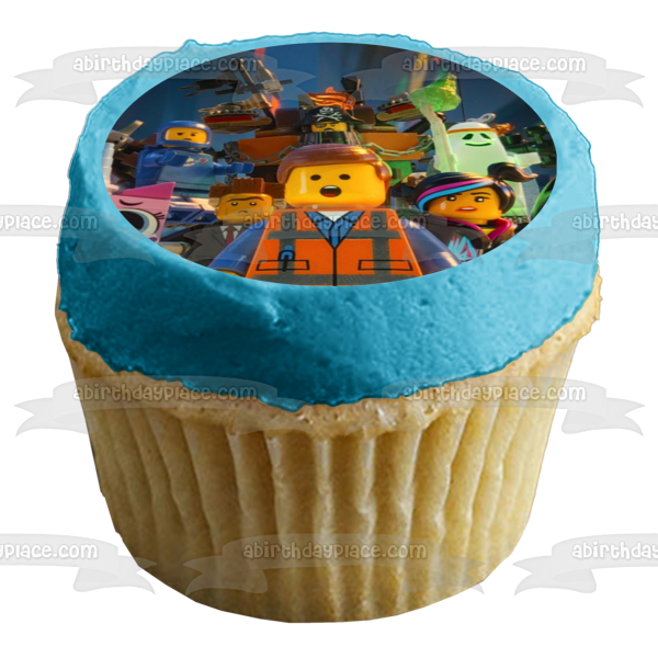 LEGO Movie 2: The Second Part Cast Wyldstyle Edible Cake Topper Image ABPID00014