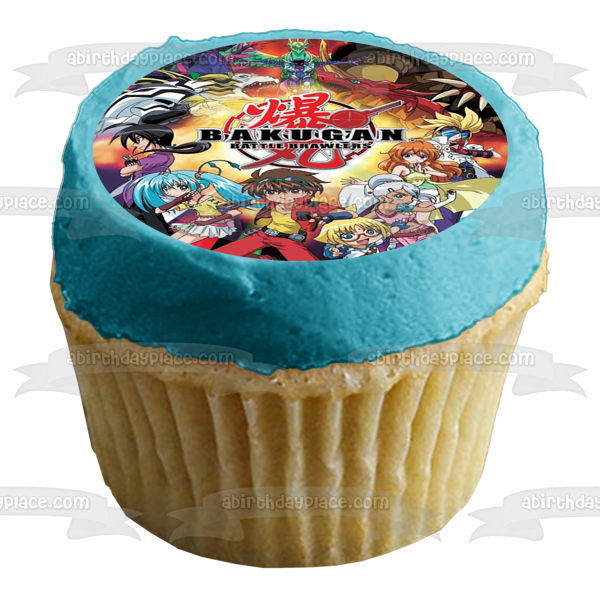 Bakugan Battle Brawlers Edible Cake Topper Image ABPID00363