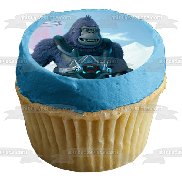 King Kong King of the Apes White Mountains Droid Edible Cake Topper Image ABPID00248