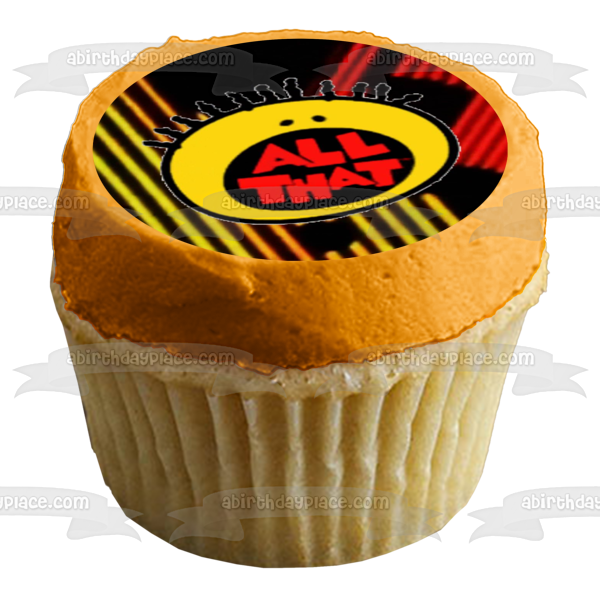 All That Logo  Good Burger Superdude Edible Cake Topper Image ABPID00458