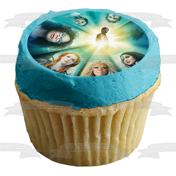 A Wrinkle In Time Meg Charles Calvin Mrs. Which Mrs. Whatsit Dr. Murry Edible Cake Topper Image ABPID01301