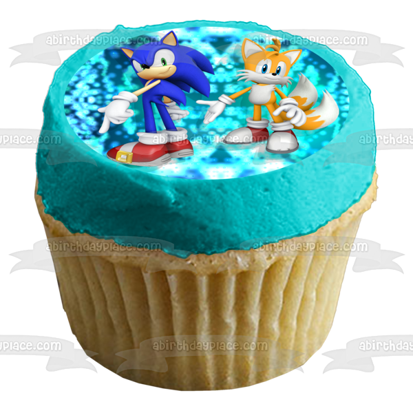 Sonic the Hedgehog Miles 'Tails' Prower Edible Cake Topper Image ABPID01258