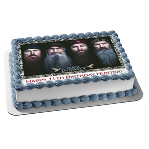 Duck Dynasty Robertson Family Duck Commander Edible Cake Topper Image ABPID05605