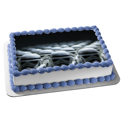 LEGO Star Wars Storm Troopers Edible Cake Topper Image ABPID07977