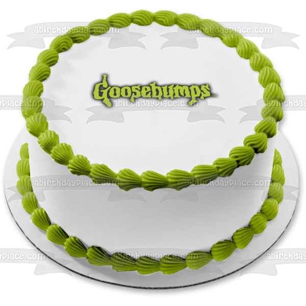 Goosebumps Logo Edible Cake Topper Image ABPID01500