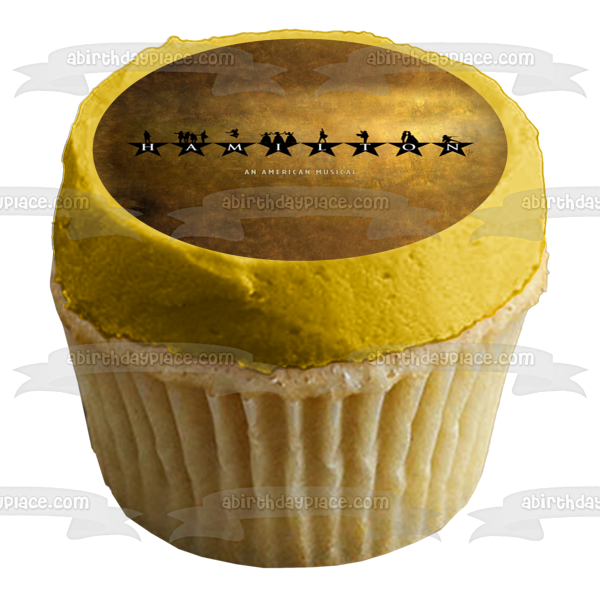Hamilton: An American Musical Edible Cake Topper Image ABPID00789
