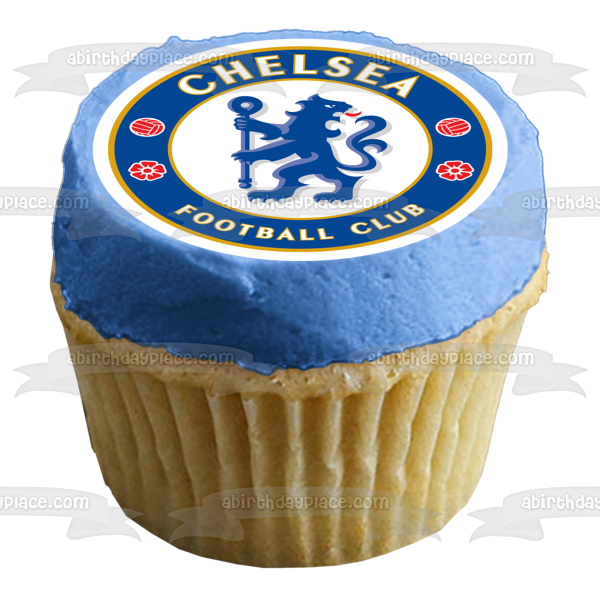 Chelsea Football Club Logo Premier League Crests Edible Cake Topper Image ABPID03211