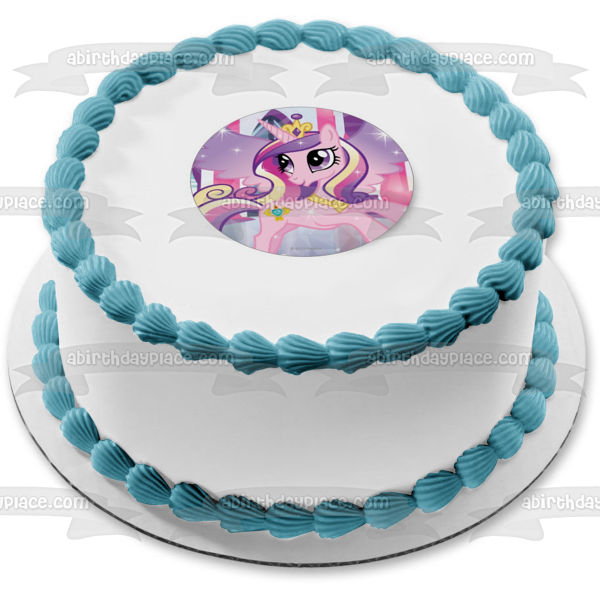 My Little Pony Princess Candence Edible Cake Topper Image ABPID03791