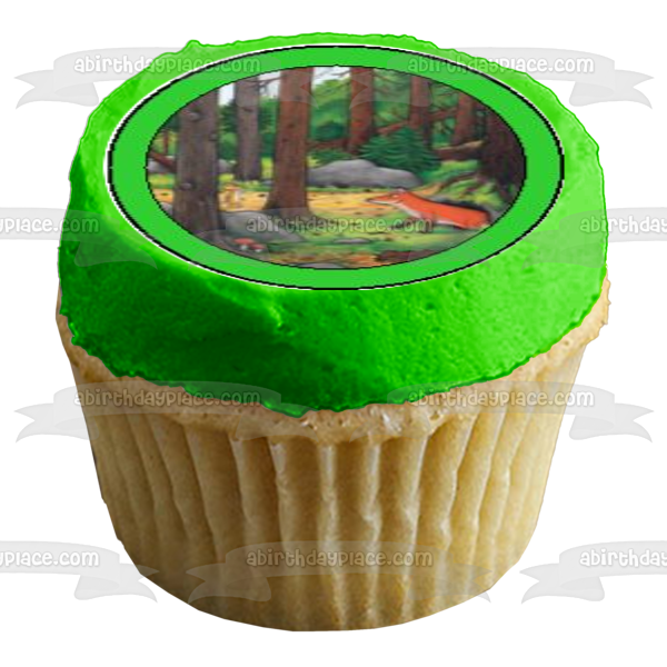 The Gruffalo Mouse Fox Owl and a  Snake Edible Cupcake Topper Images ABPID04151