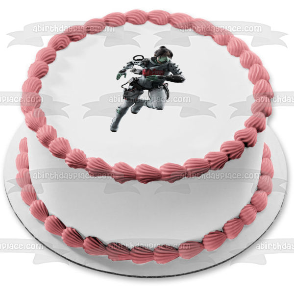 Apex Legends Wraith 2 Cool Skin Edible Cake Topper Image ABPID53674