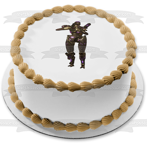 Imagen comestible para decoración de tarta de Apex Legends Pathfinder ABPID53678 