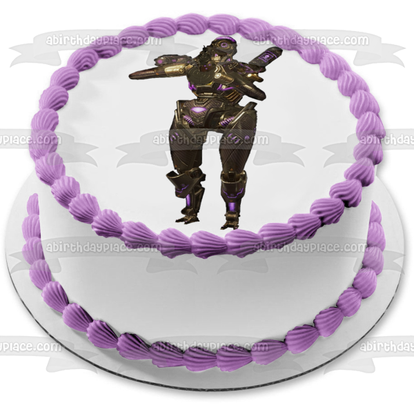 Imagen comestible para decoración de tarta de Apex Legends Pathfinder ABPID53678 