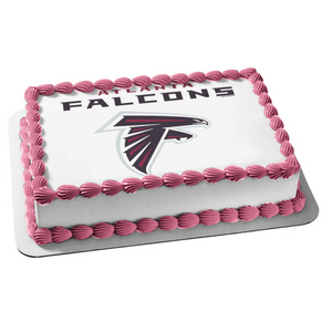 Atlanta Falcons Professional American Football Team Logo Atlanta Georgia Edible Cake Topper Image ABPID04218