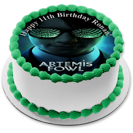 Disney Artemis Fowl Movie Poster Edible Cake Topper Image ABPID51197
