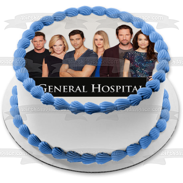 General Hospital Ava Jerome Elizabeth Webber Jason Morgan Edible Cake Topper Image ABPID51258