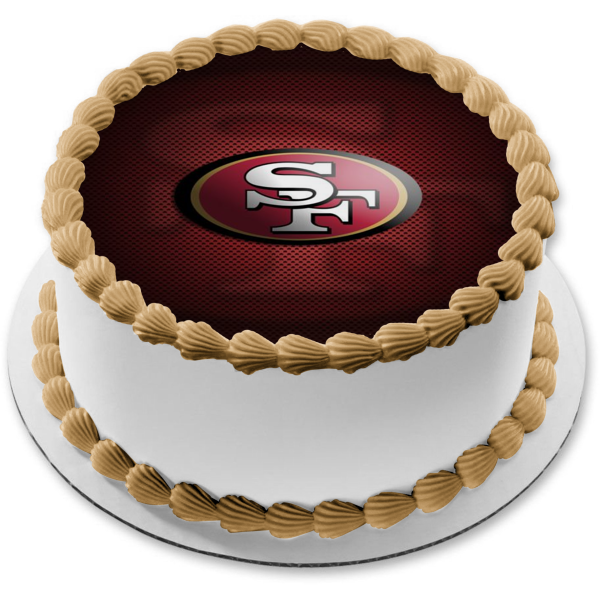 NFL Cake Toppers San Francisco 49ers Cake Topper Edible Image