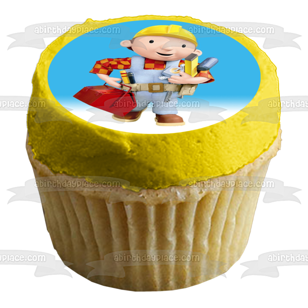 Bob the Builder Tool Box Edible Cake Topper Image ABPID04333