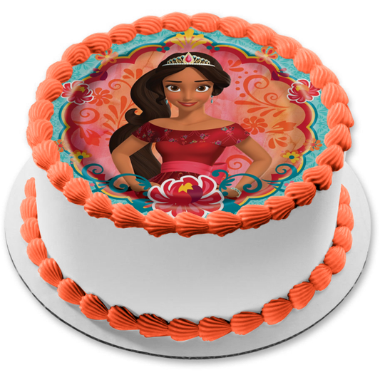 Princess Elena of Avalor Edible Cake Topper Image ABPID06276