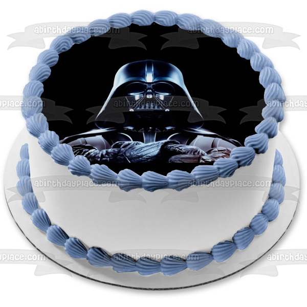 Star Wars Darth Vader with His Arms Crossed Edible Cake Topper Image ABPID04458
