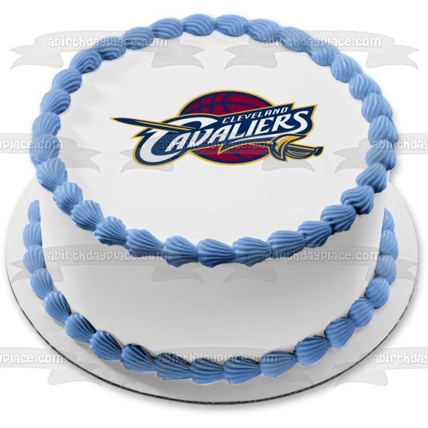 Cleveland Cavaliers Logo NBA American Professional Basketball Edible Cake Topper Image ABPID06483