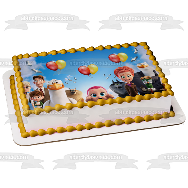 Double Layer Happy Birthday Cake Topper – Fabi Design Studio