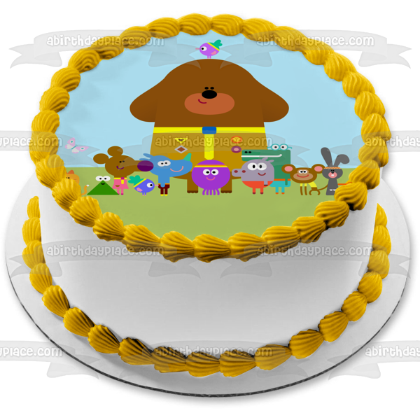 Hey Duggee Tag Betty and Roly Edible Cake Topper Image ABPID04865