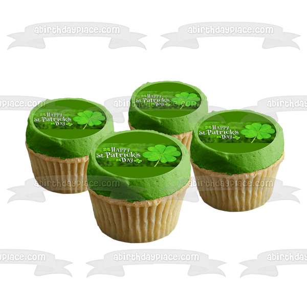 Party Décor Party Supplies St Patricks Day cupcake toppers St Pattys