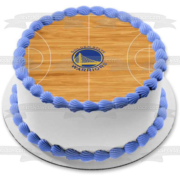 Golden State Warriors Logo Basketball Court American Professional Bask – A  Birthday Place