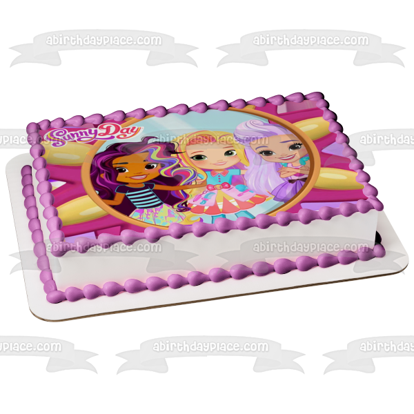 Sunny Day Blair Rox Edible Cake Topper Image ABPID06654