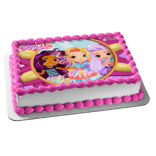 Sunny Day Blair Rox Edible Cake Topper Image ABPID06654